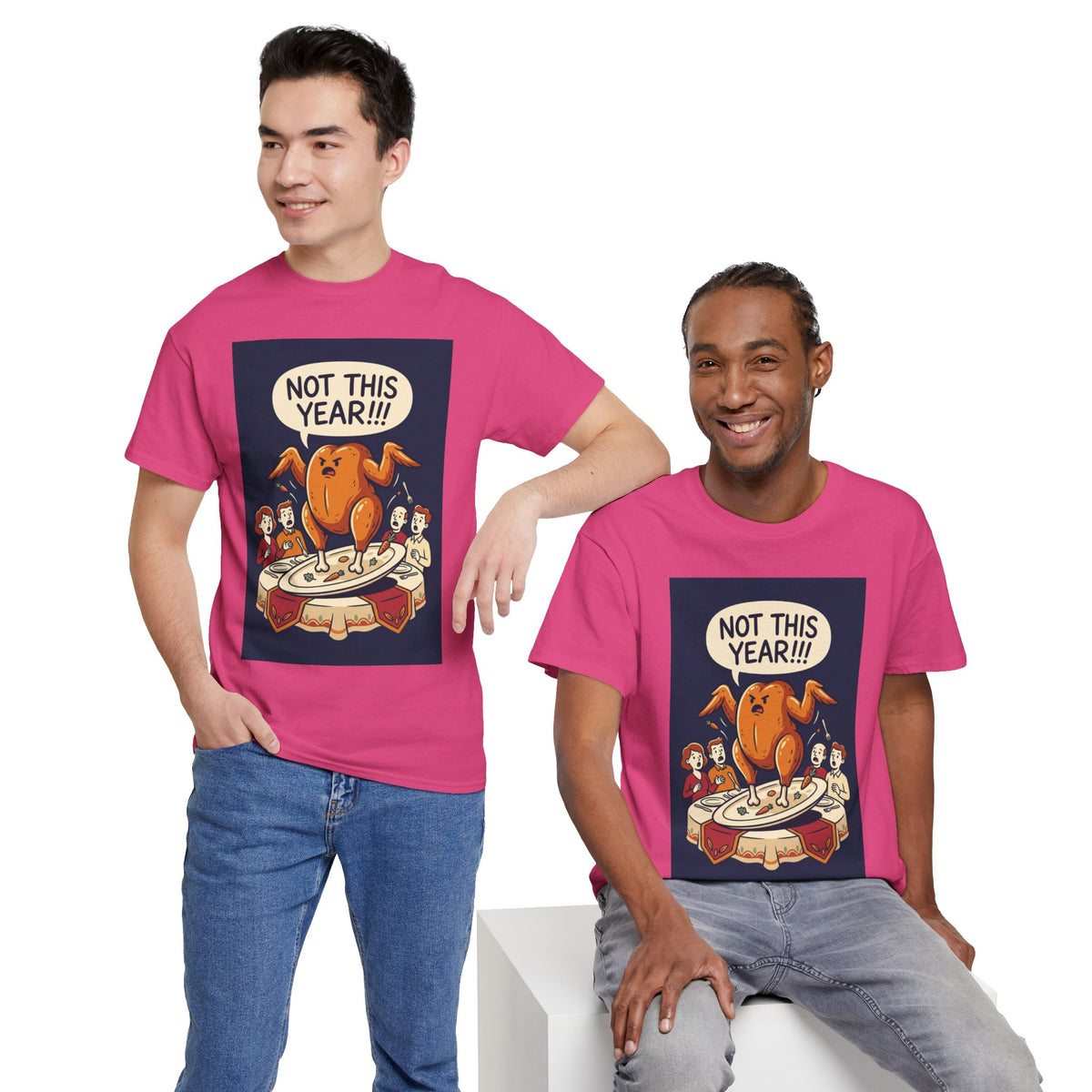 Not This Year! Turkey Thanksgiving T-Shirt | Holiday Humor