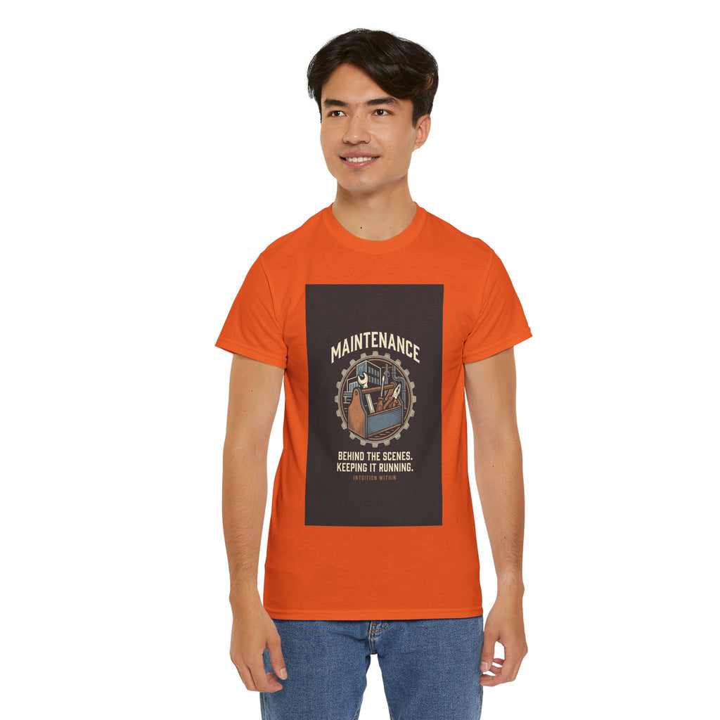 Keeping It Running Maintenance Worker T-Shirt