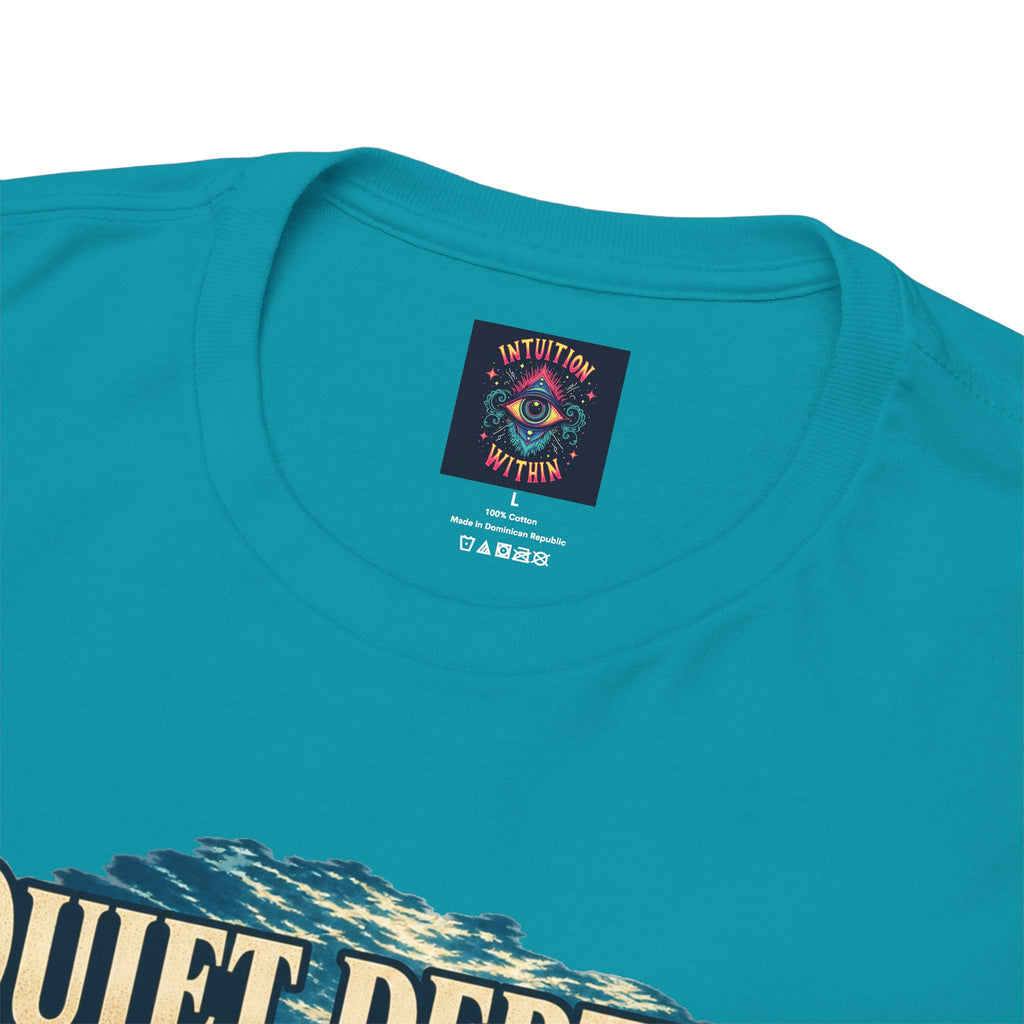 Quiet Depths, Unshakable Resolve T-Shirt | Military Diver Tribute