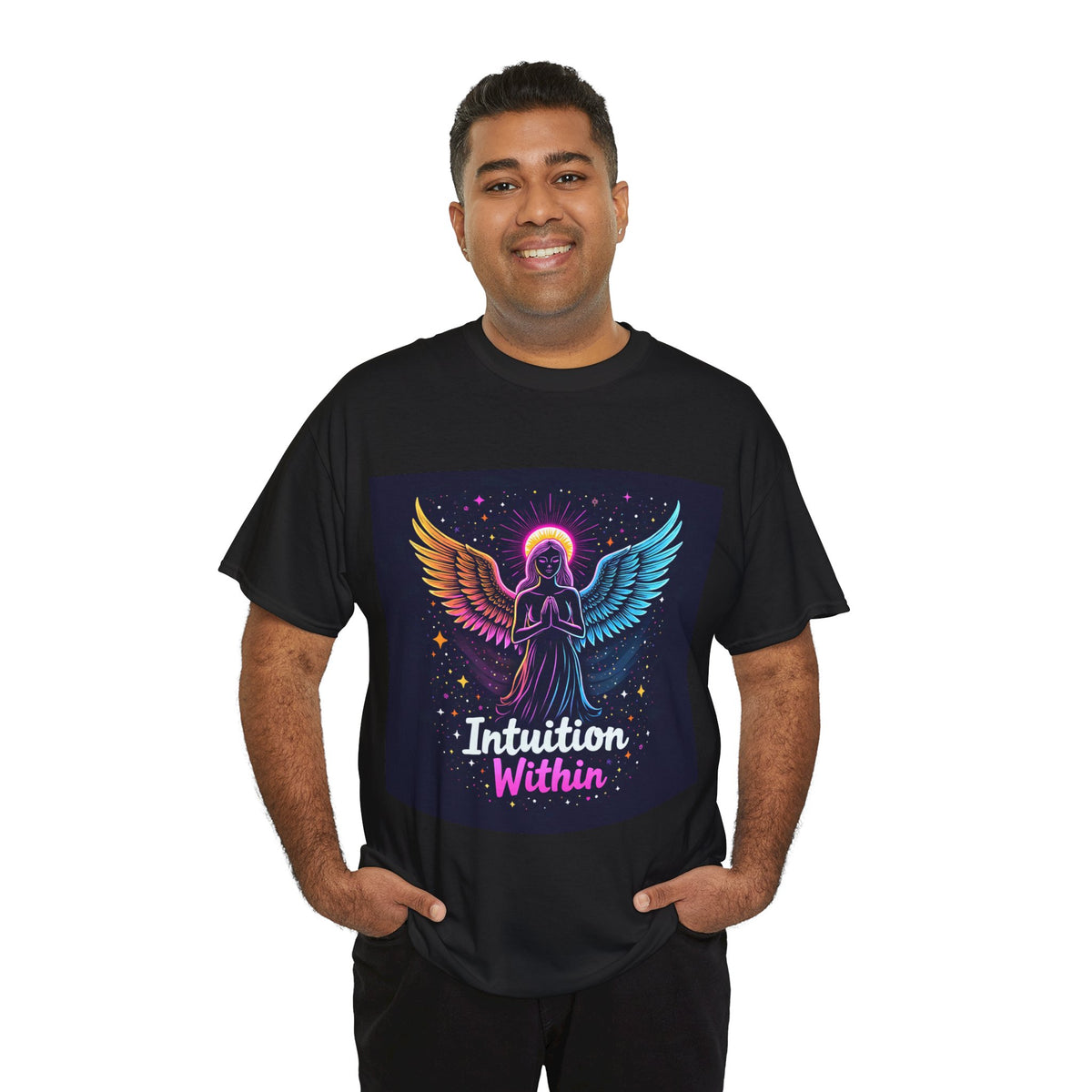 Rainbow Angel Graphic Tee