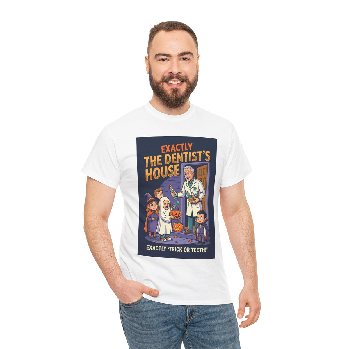 Trick or Teeth! Dentist Halloween T-Shirt | Dental Humor