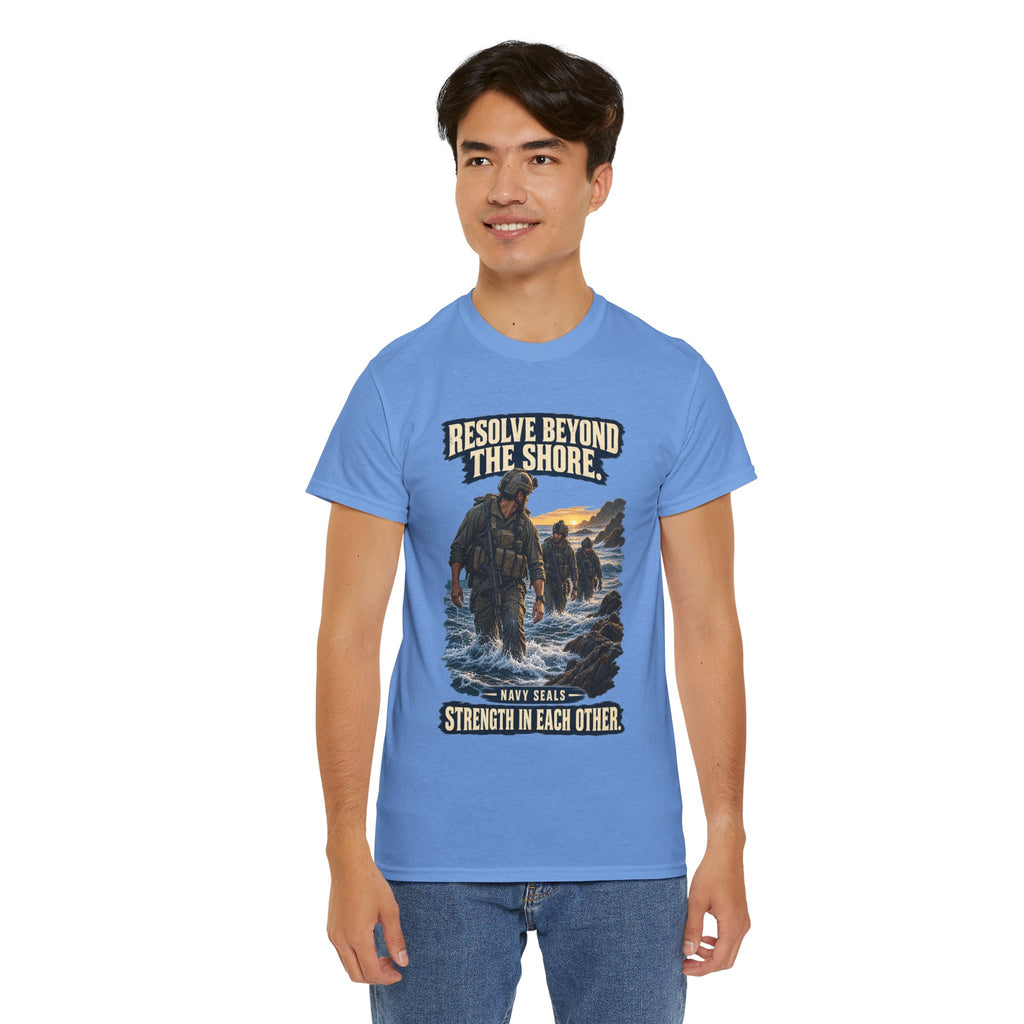 Resolve Beyond the Shore T-Shirt | Navy SEALs Tribute