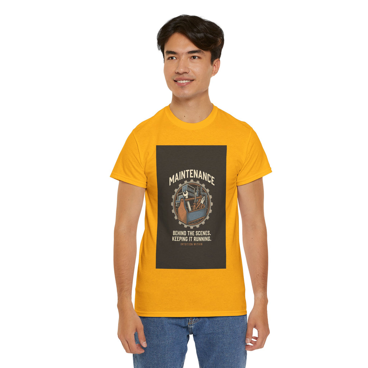 Keeping It Running Maintenance Worker T-Shirt