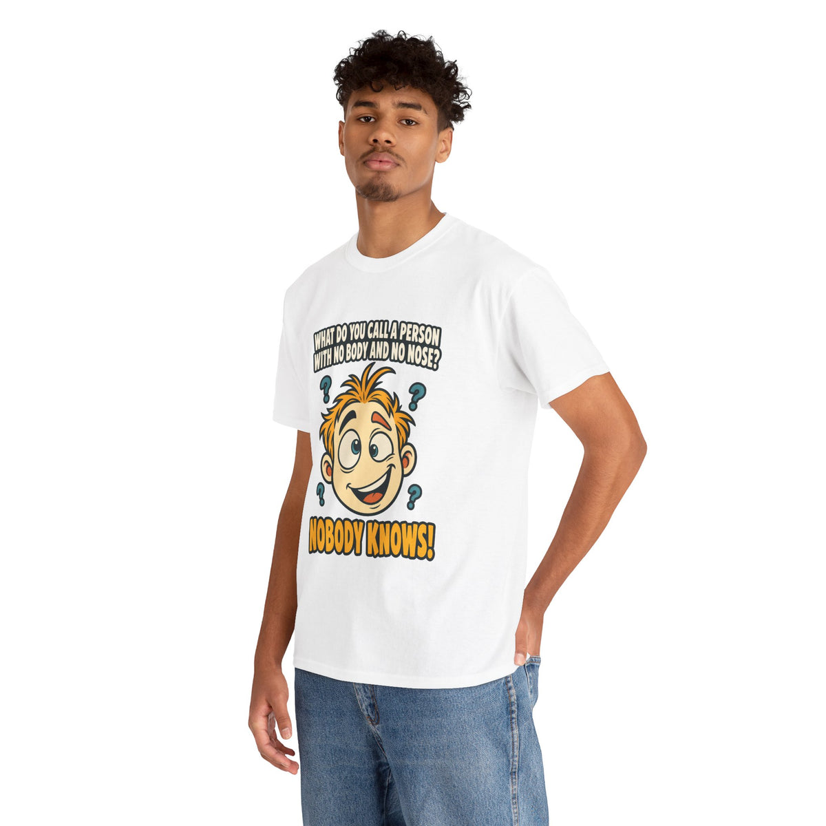 Nobody Knows! Funny Riddle T-Shirt