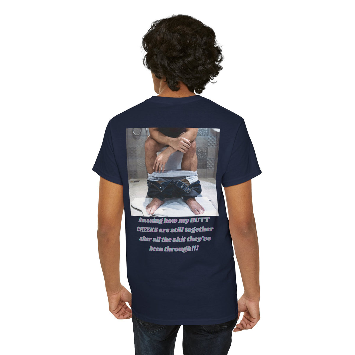 Still Together Bathroom Humor Tee – Back Print | Intuition Within