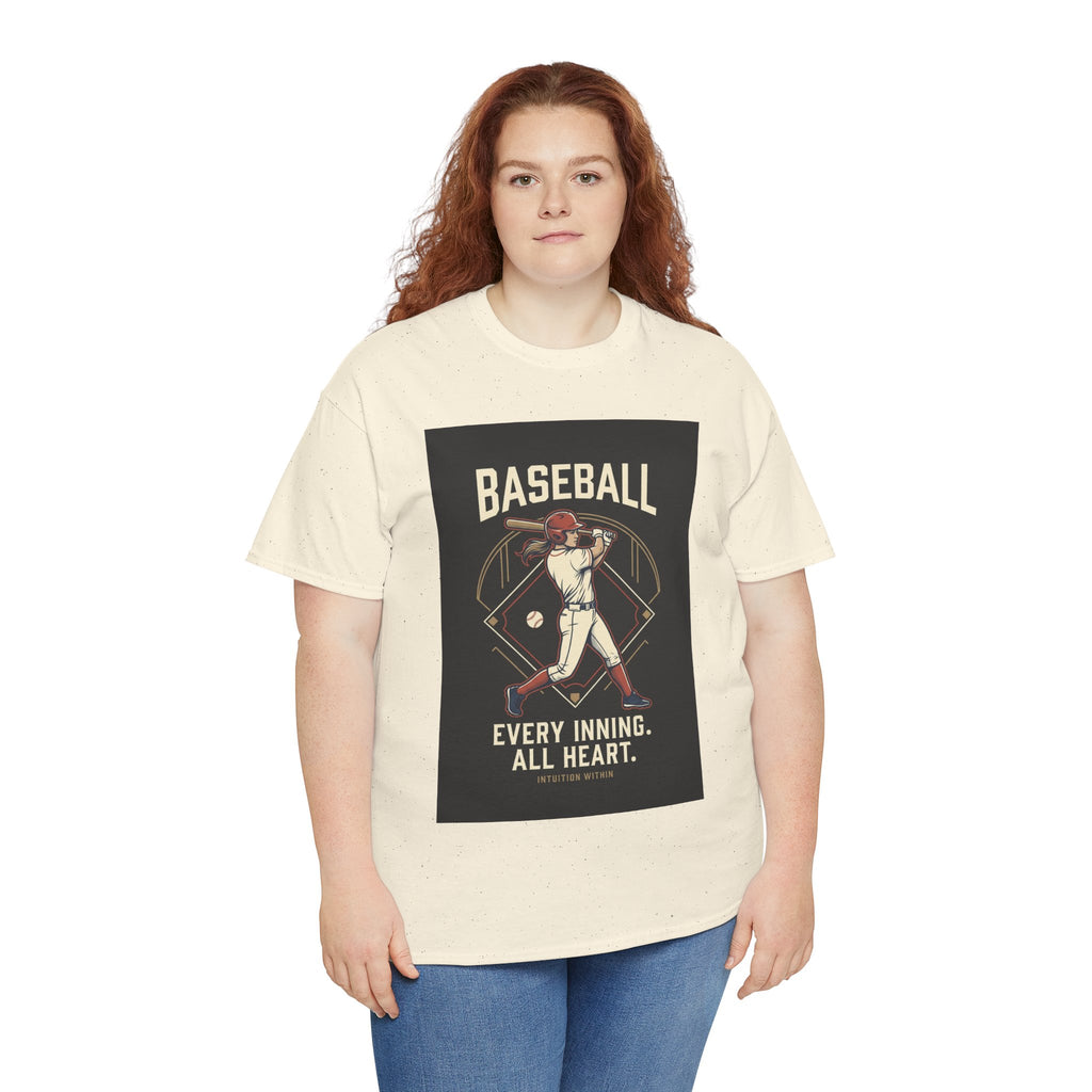 Every Inning, All Heart Baseball T-Shirt