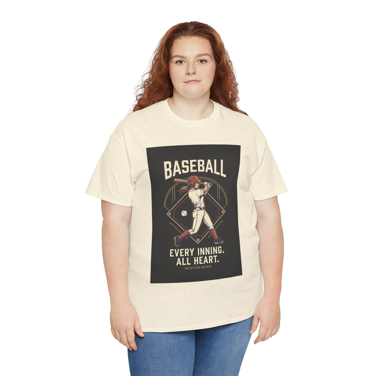 Every Inning, All Heart Baseball T-Shirt