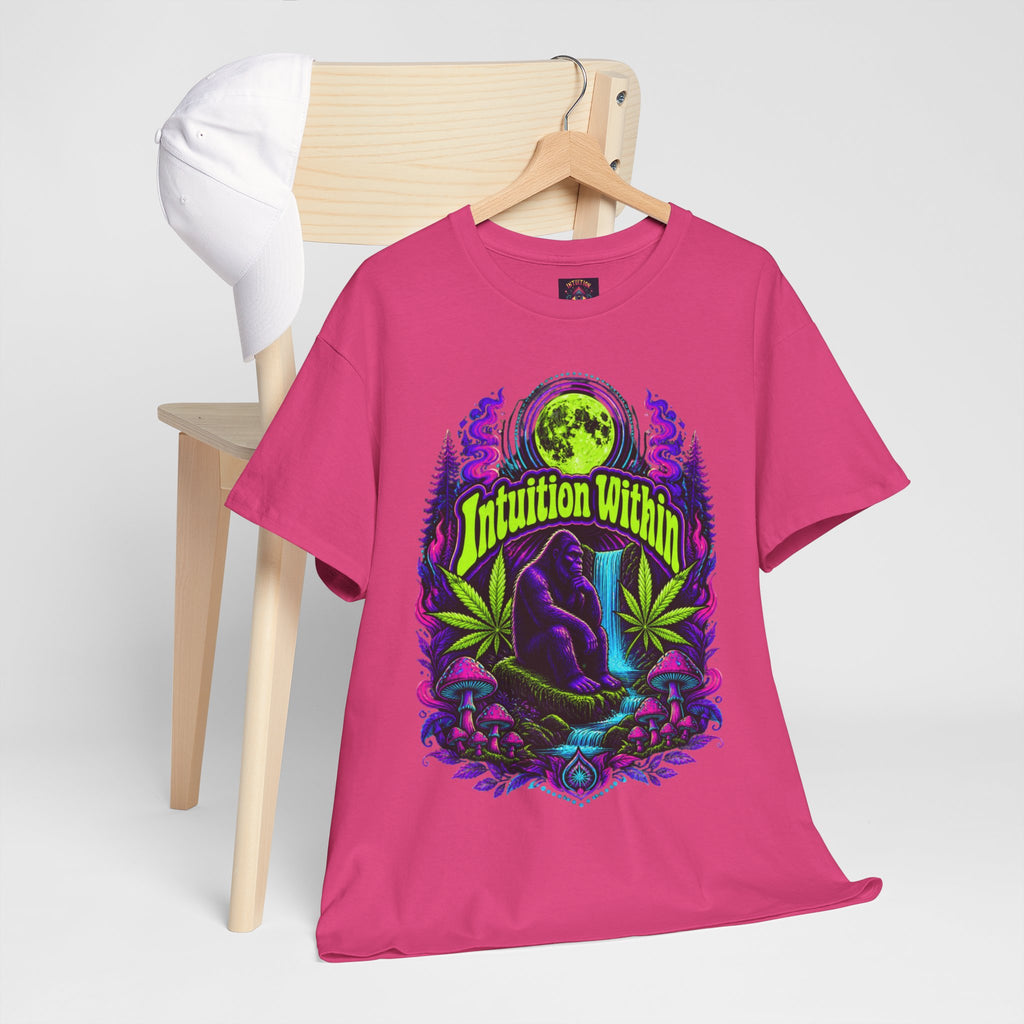 Moonlit Bigfoot Waterfall Graphic Tee
