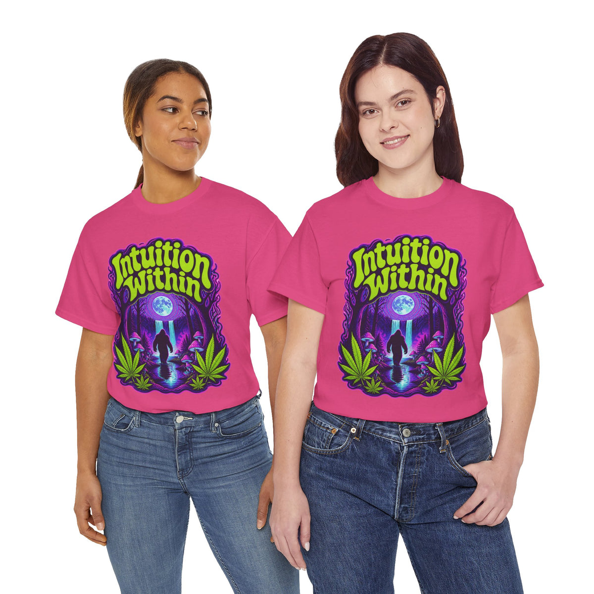 Psychedelic Bigfoot Graphic Tee