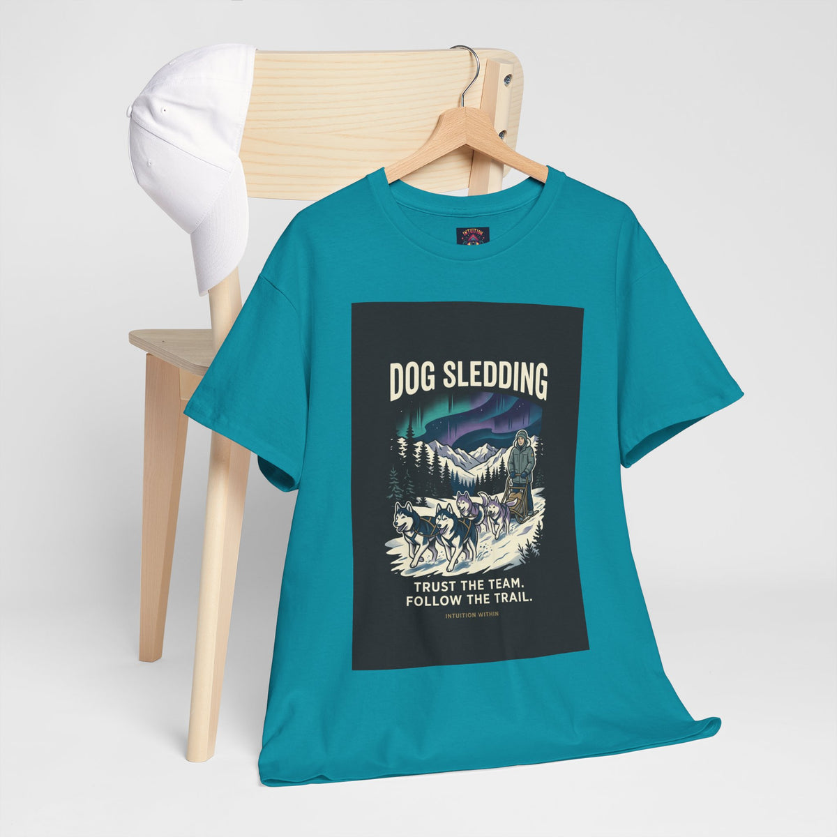 Trust the Team, Follow the Trail Dog Sledding T-Shirt