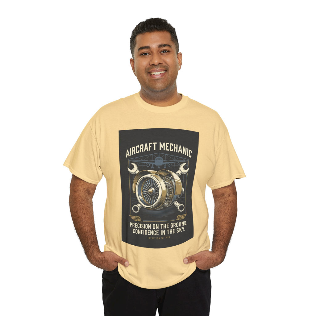 Aircraft Mechanic T-Shirt | Precision & Dedication