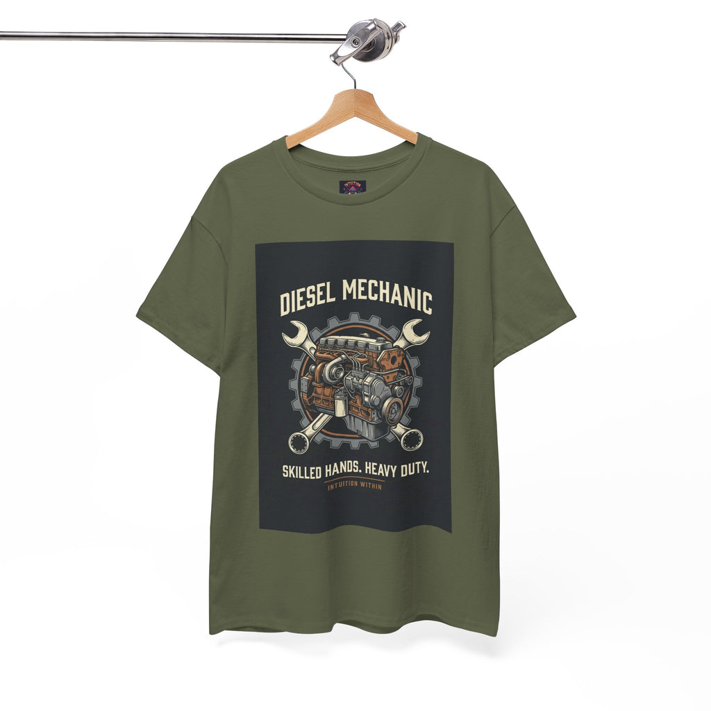 Skilled Hands, Heavy Duty Diesel Mechanic T-Shirt