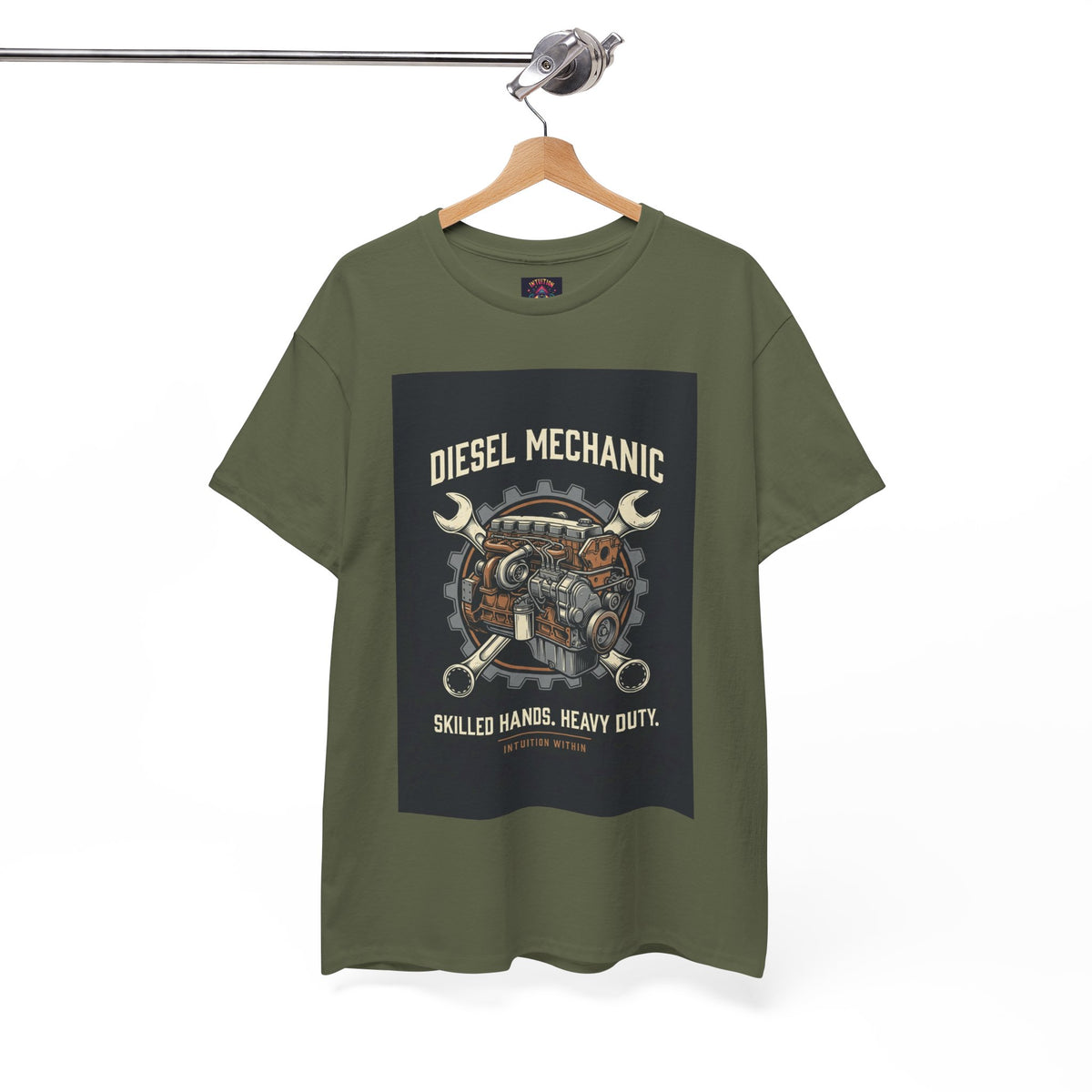 Skilled Hands, Heavy Duty Diesel Mechanic T-Shirt