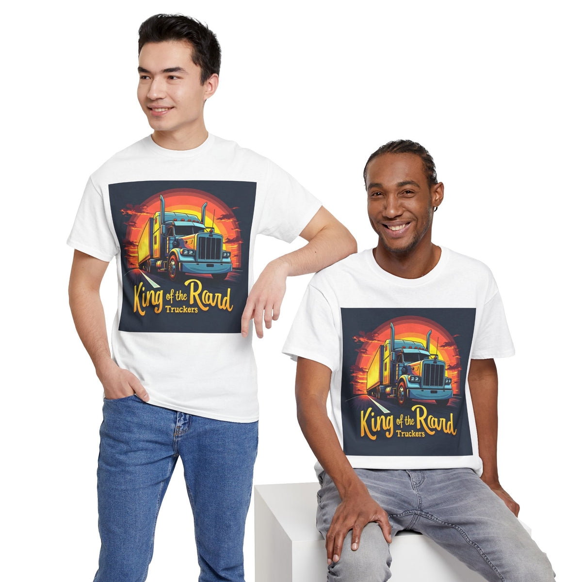 King of the Road Trucker Graphic Tee | Intuition Within