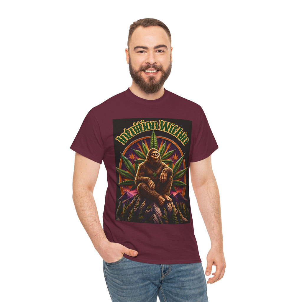 Retro Bigfoot Nature Graphic Tee