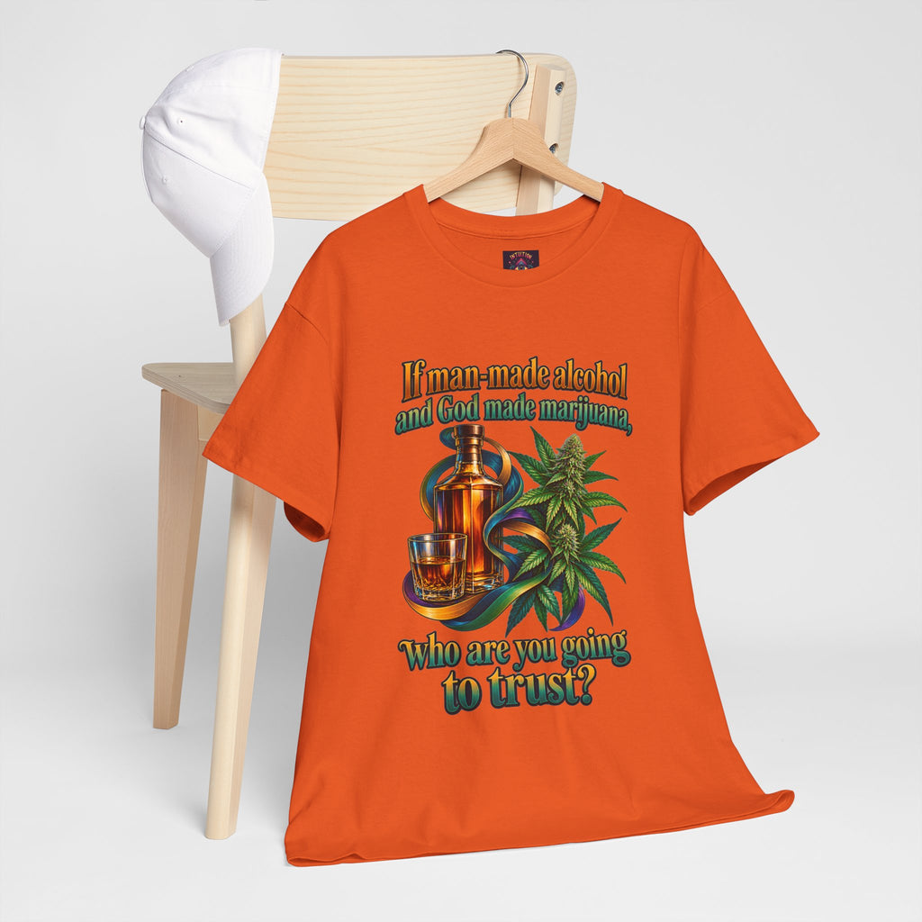 Homemade Alcohol & Cannabis Humor T-Shirt