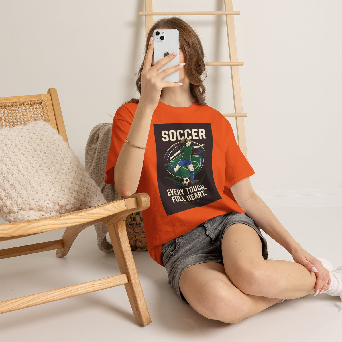 Every Touch, Full Heart Soccer T-Shirt