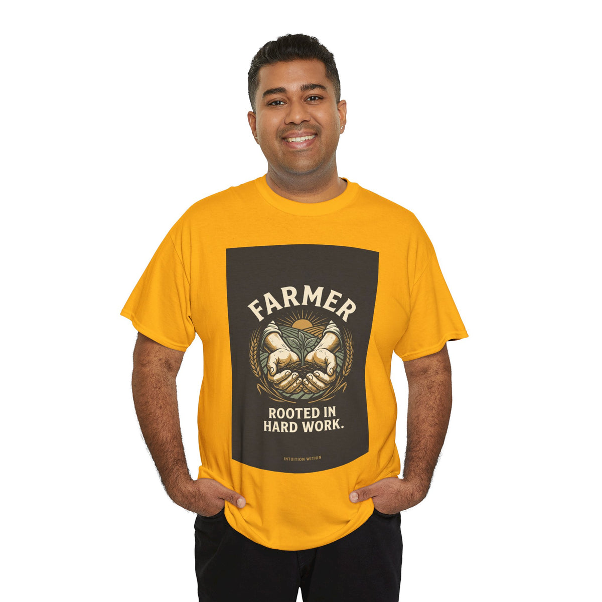 Rooted in Hard Work Farmer T-Shirt