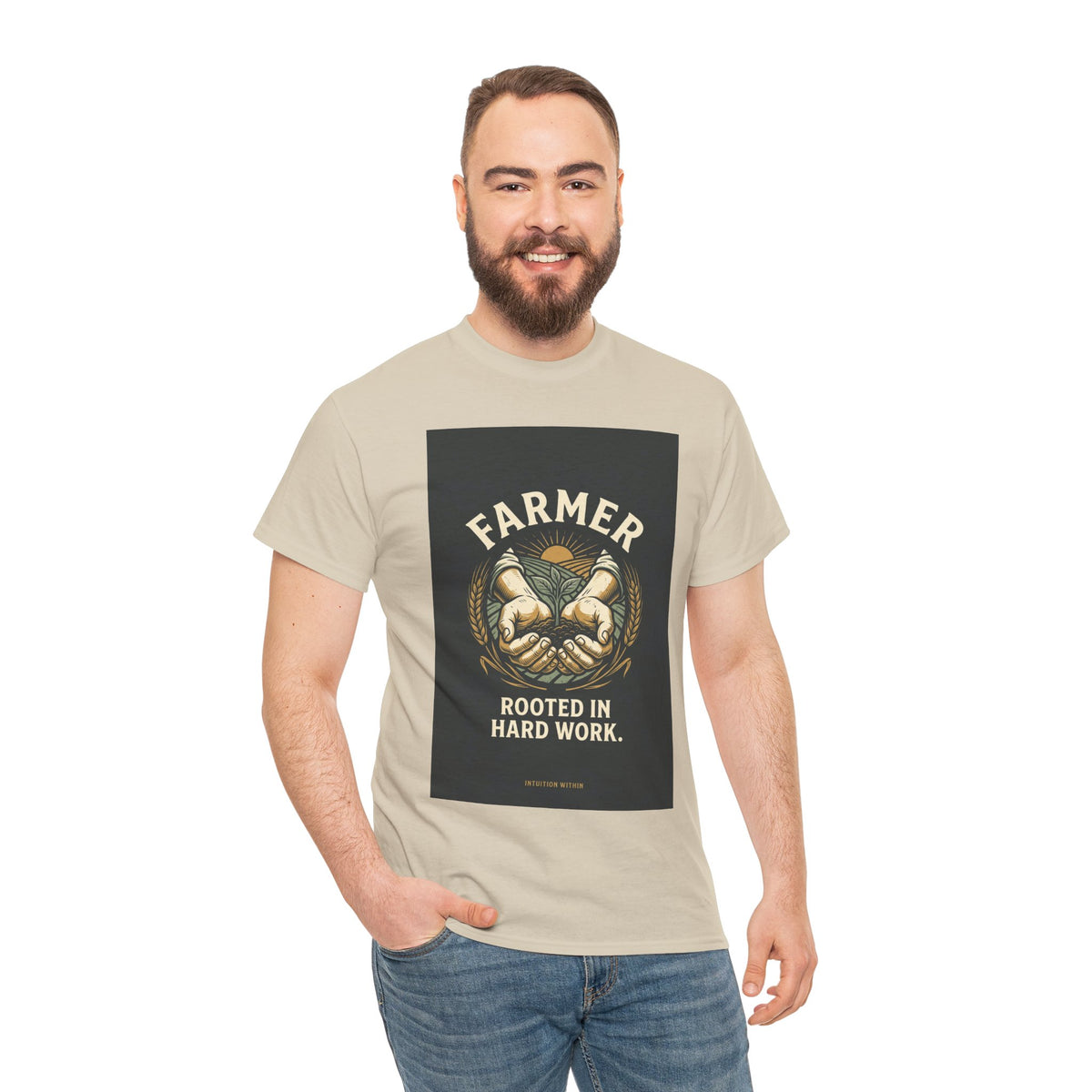 Rooted in Hard Work Farmer T-Shirt