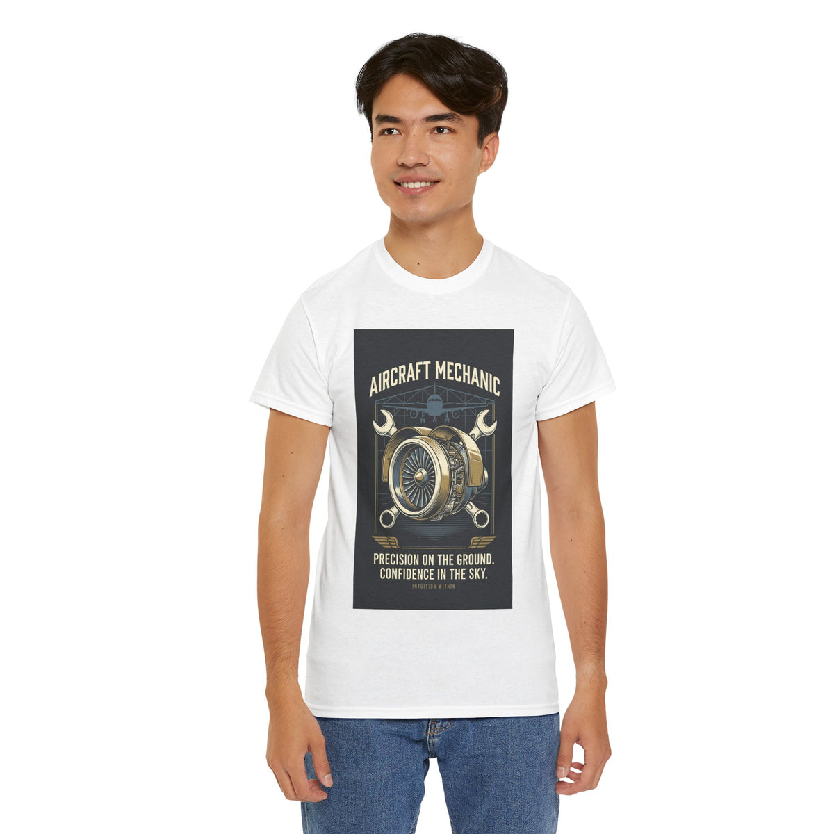 Aircraft Mechanic T-Shirt | Precision & Dedication