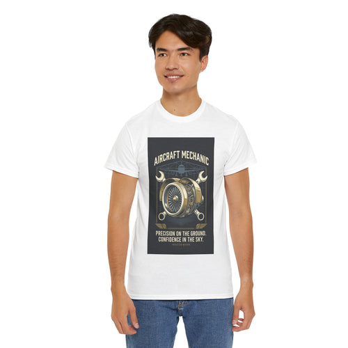 Aircraft Mechanic T-Shirt | Precision & Dedication