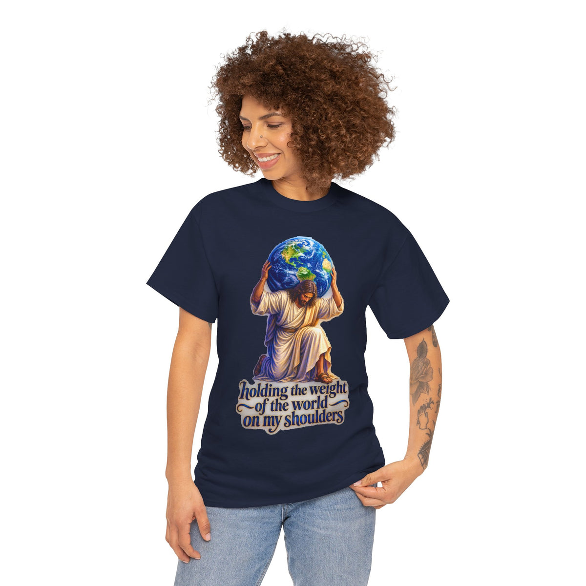 Weight of the World T-Shirt | Quiet Strength