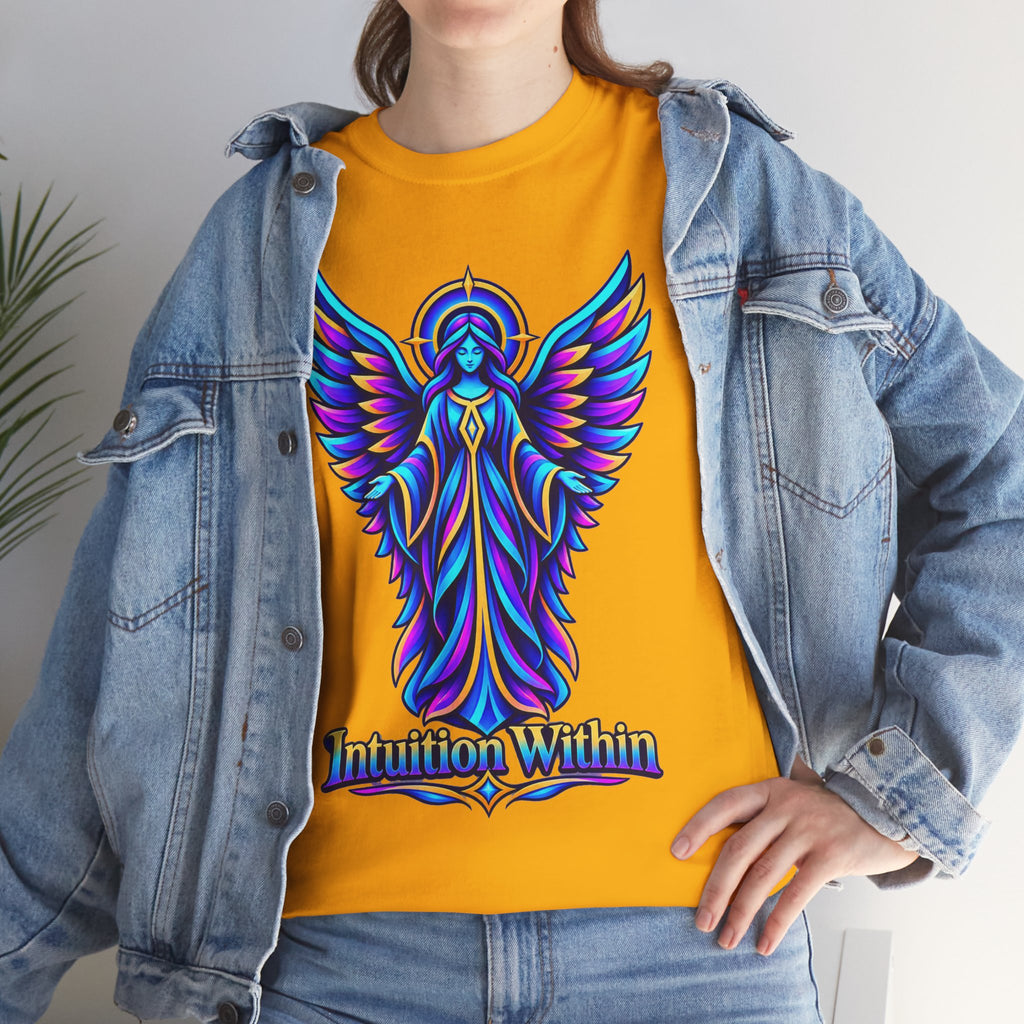 Intuition Within Angel Wings T-Shirt | Trust Your Inner Voice