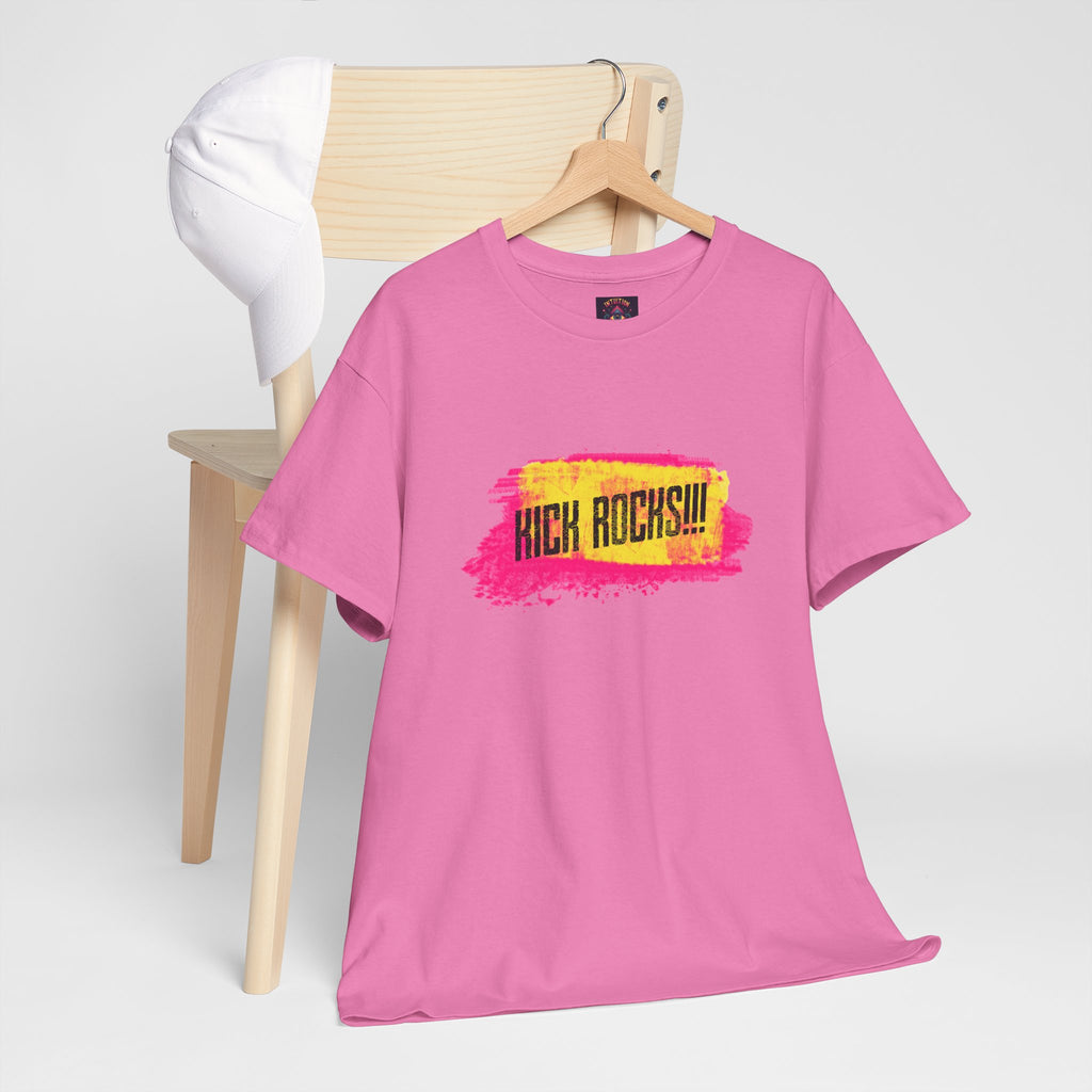 Kick Rocks Brushstroke Tee – Front Print | Intuition Within