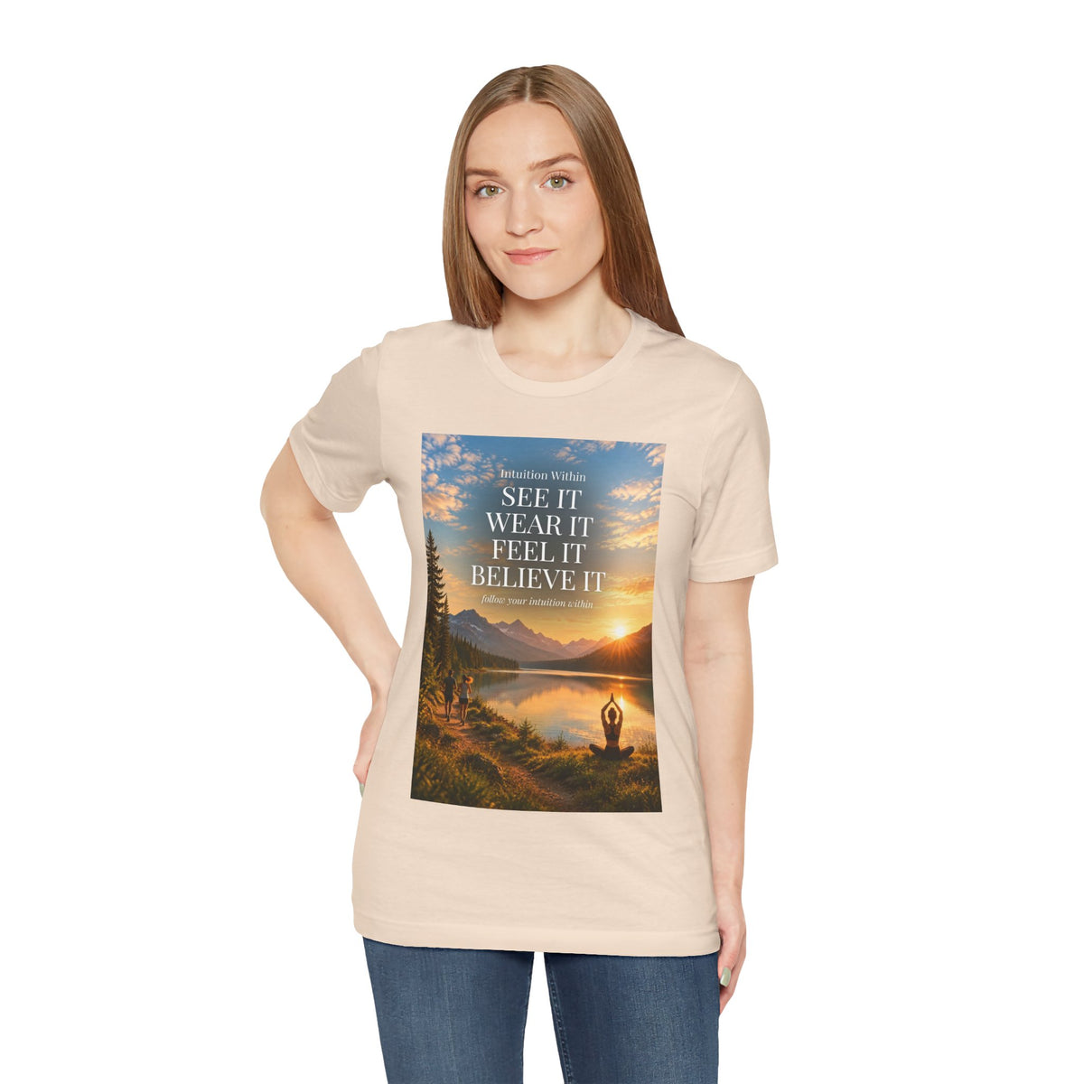 Intuition Within Signature Tee | Meditation Lake