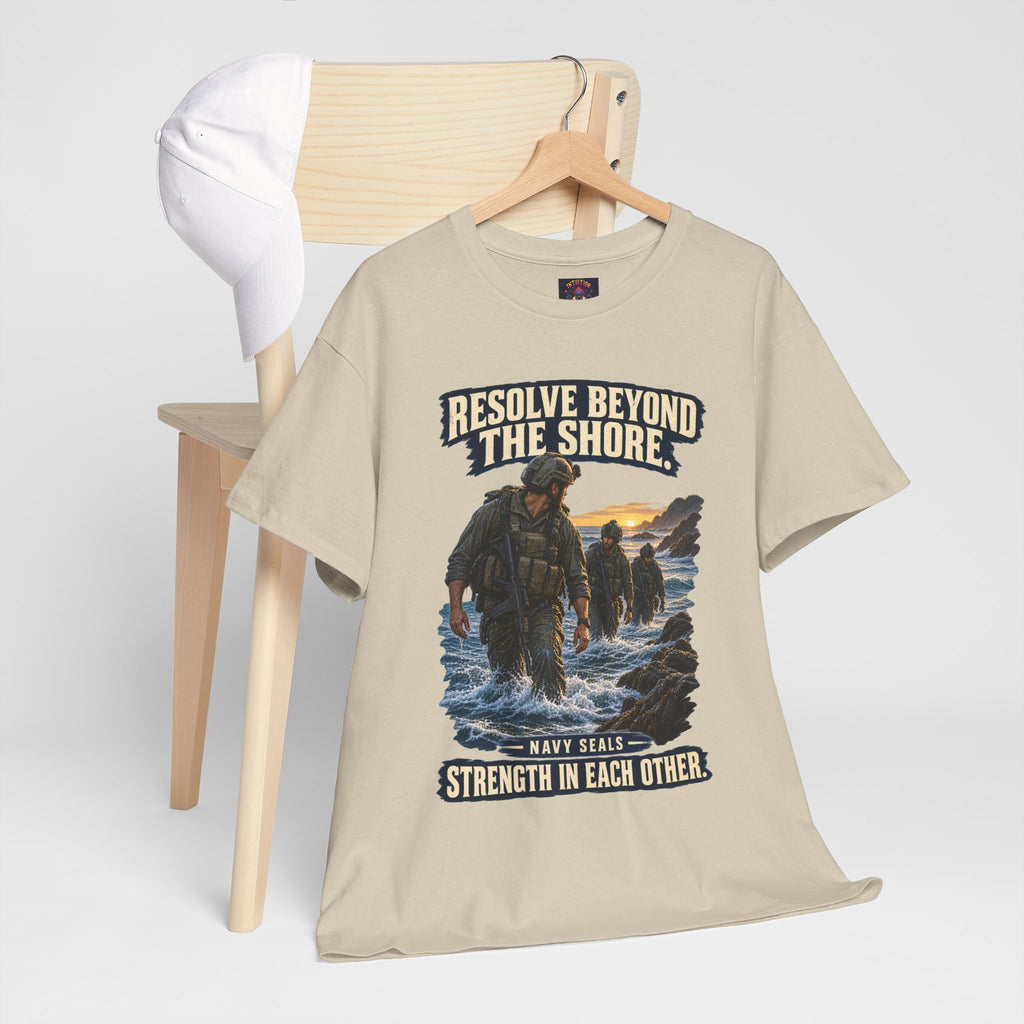 Resolve Beyond the Shore T-Shirt | Navy SEALs Tribute