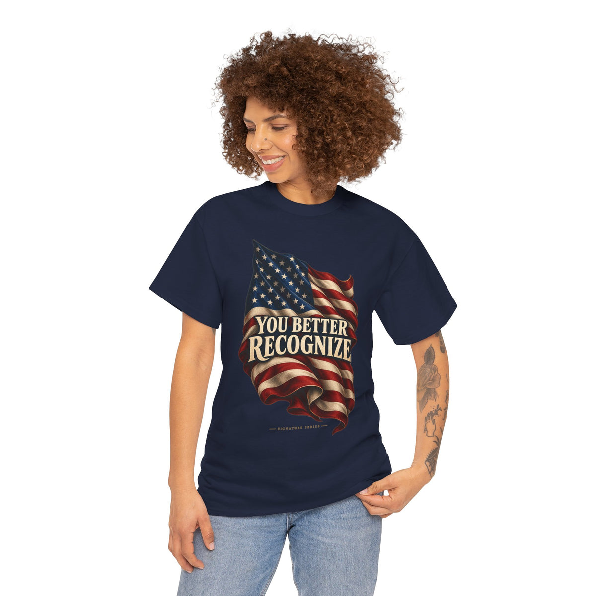 You Better Recognize American Flag T-Shirt | Patriotic Pride