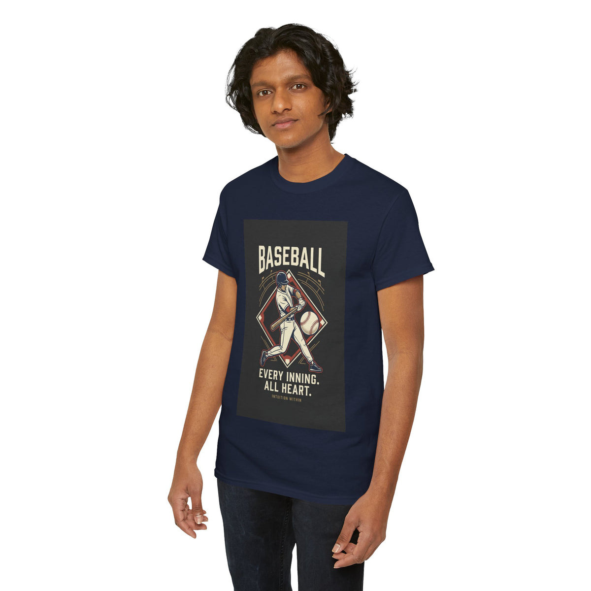 Every Inning, All Heart Baseball T-Shirt