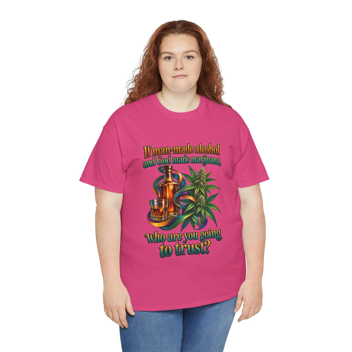 Homemade Alcohol & Cannabis Humor T-Shirt