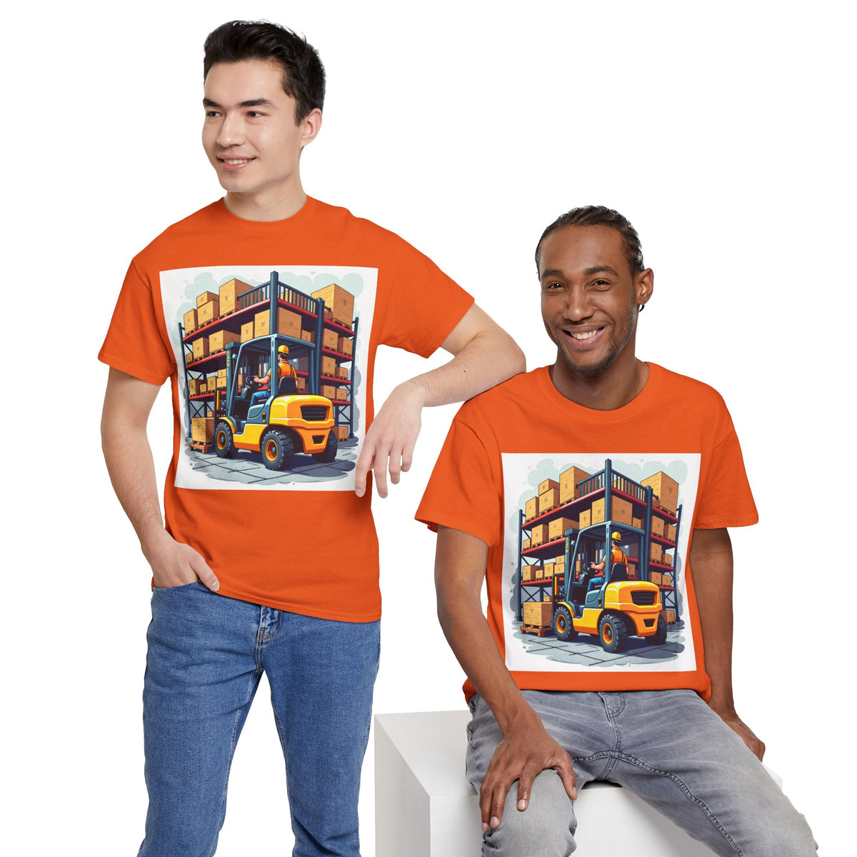 Forklift Warehouse Graphic Tee | Intuition Within