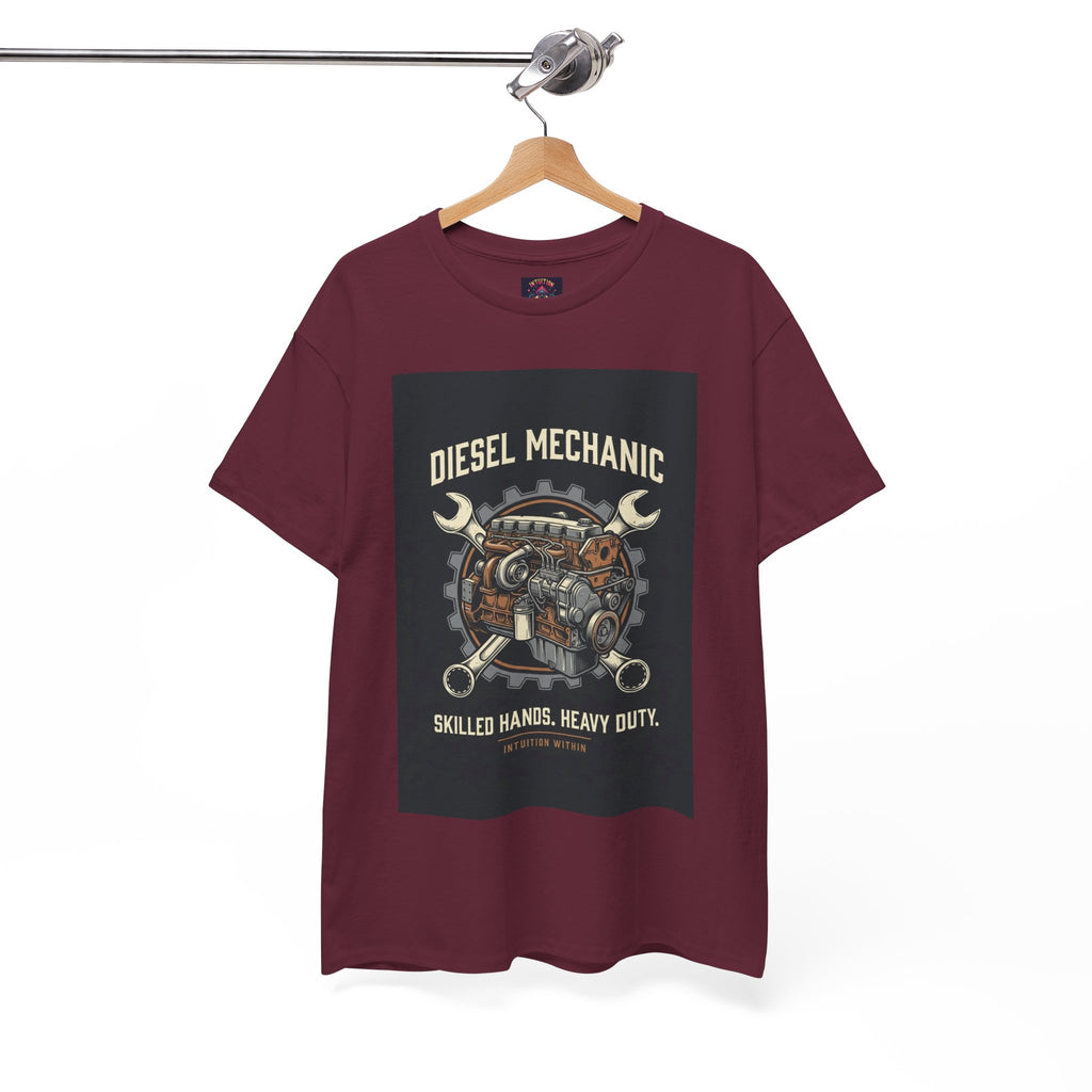 Skilled Hands, Heavy Duty Diesel Mechanic T-Shirt