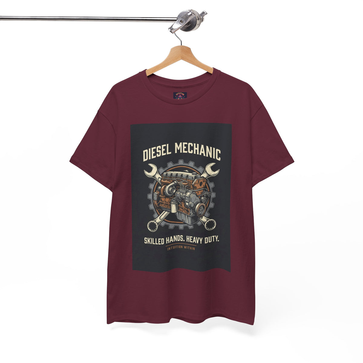 Skilled Hands, Heavy Duty Diesel Mechanic T-Shirt