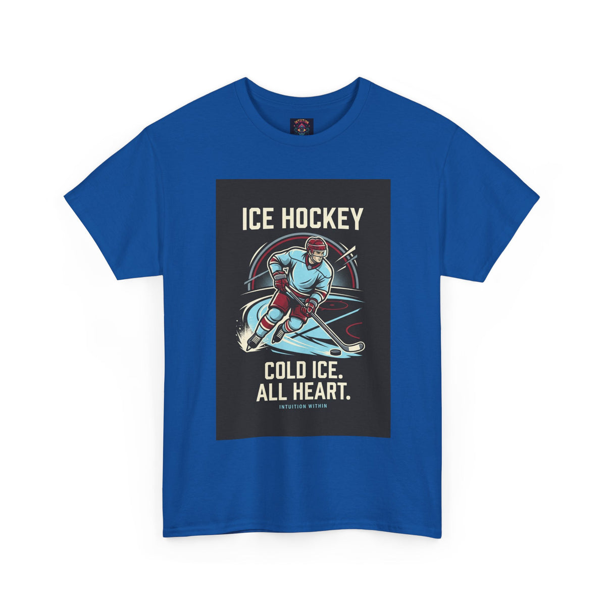 Cold Ice, All Heart Ice Hockey T-Shirt