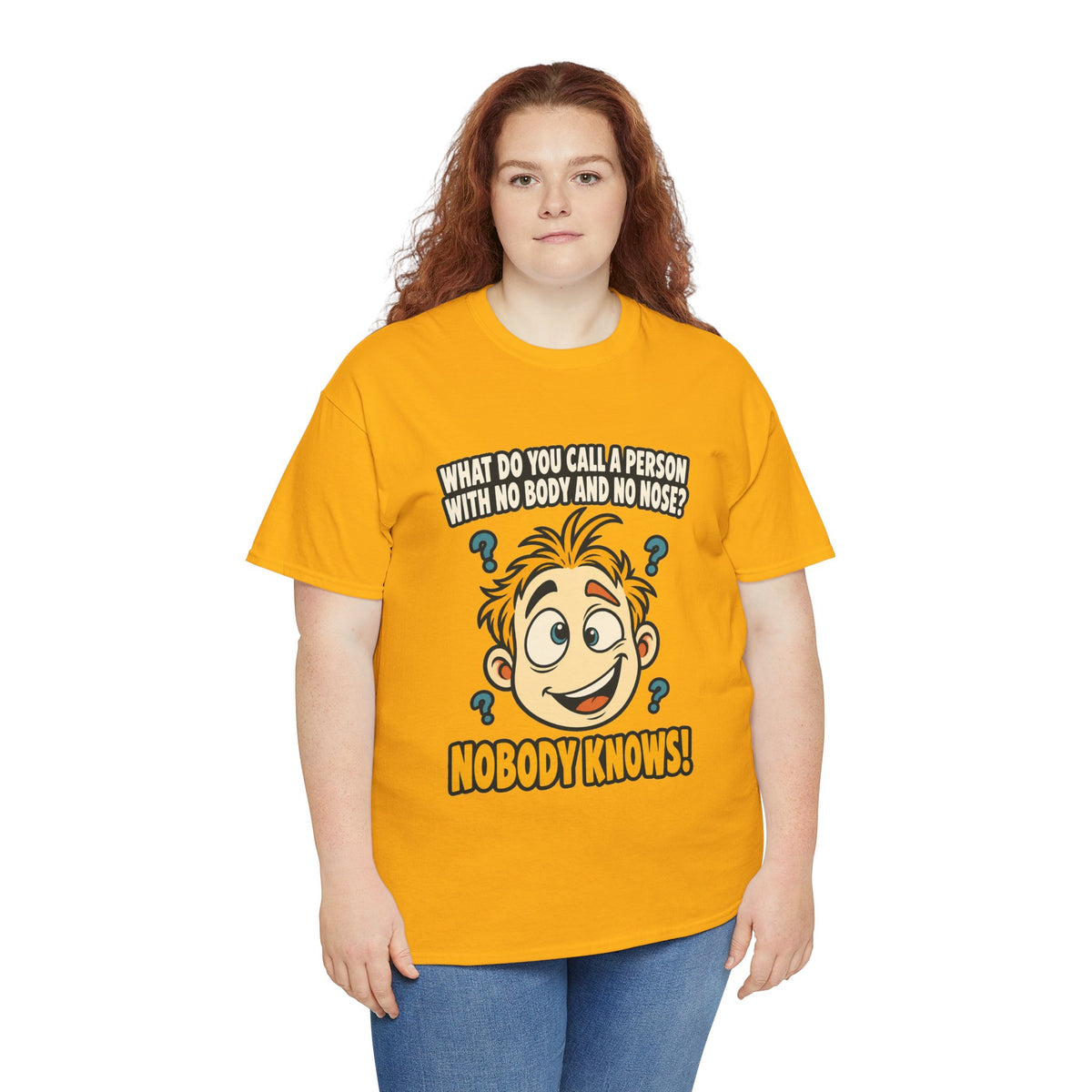 Nobody Knows! Funny Riddle T-Shirt