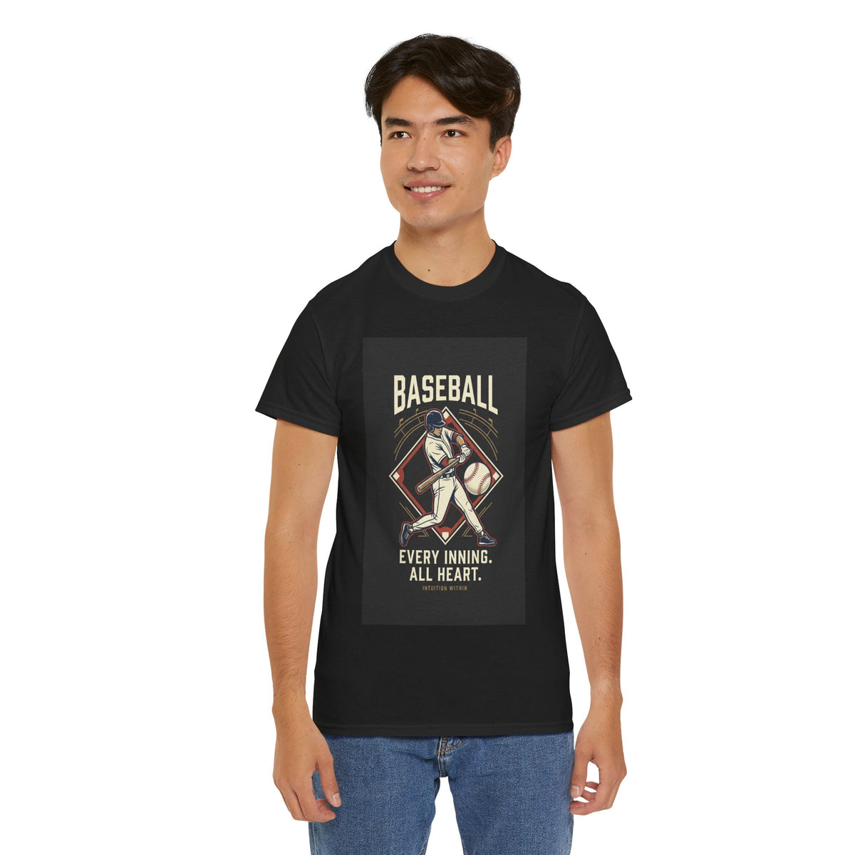 Every Inning, All Heart Baseball T-Shirt