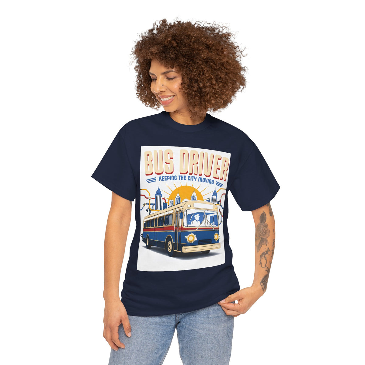 Bus Driver Retro Tribute Tee