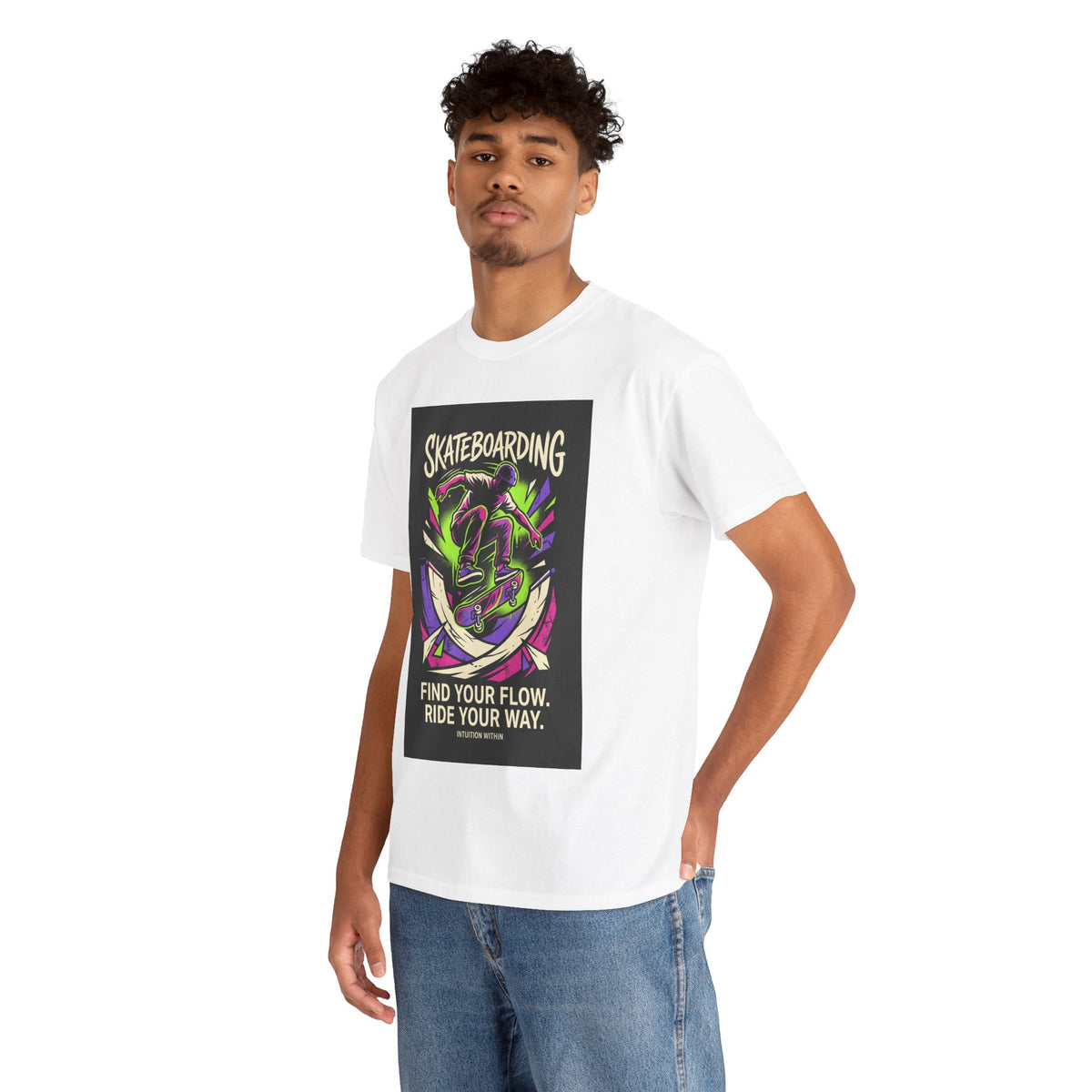 Find Your Flow Skateboarding T-Shirt