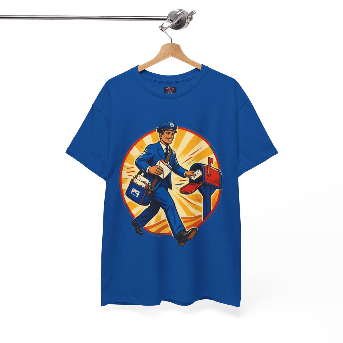 Male Mail Carrier Retro Tribute Tee
