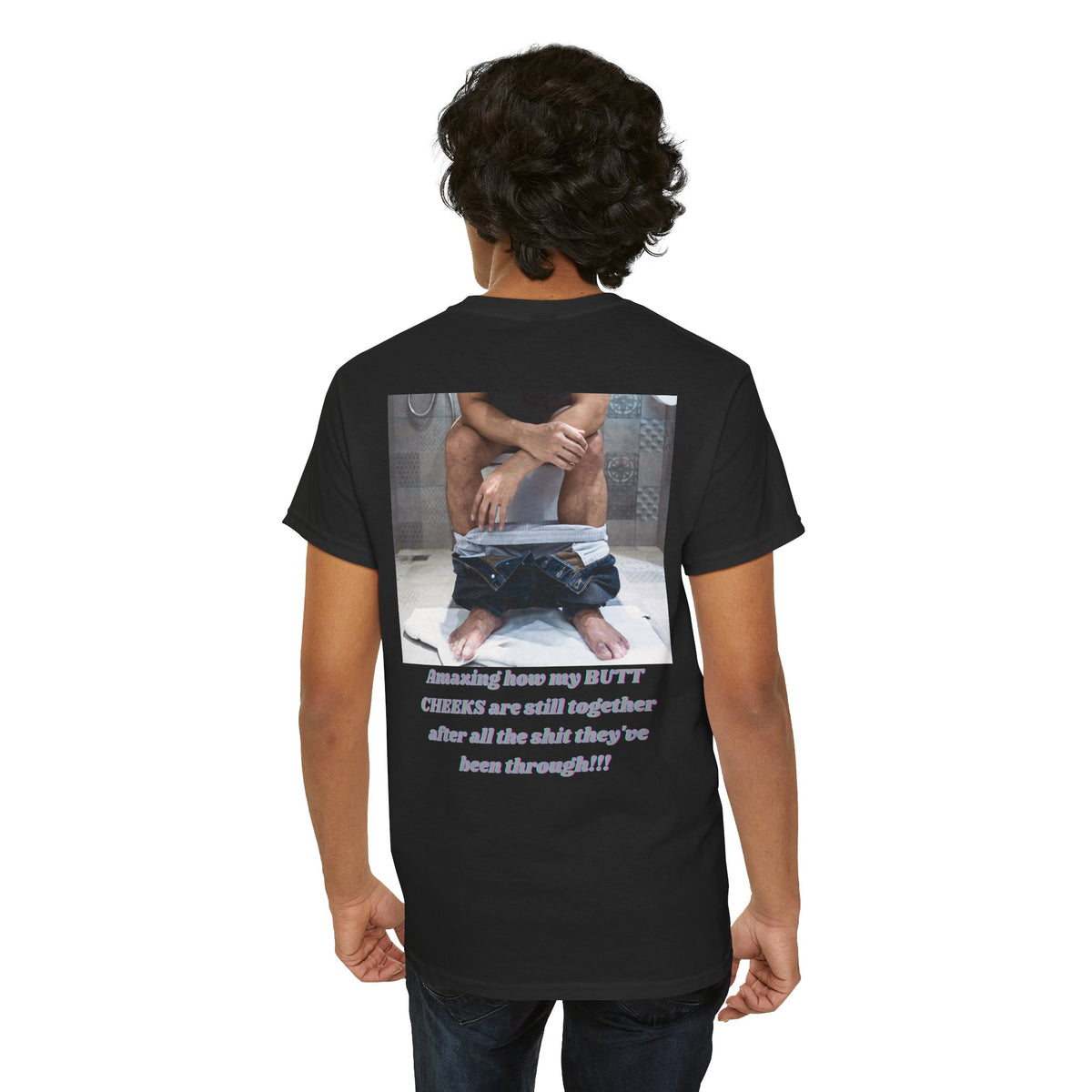 Still Together Bathroom Humor Tee – Back Print | Intuition Within