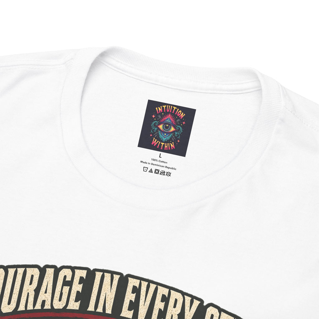 Courage in Every Step T-Shirt | Marines Tribute