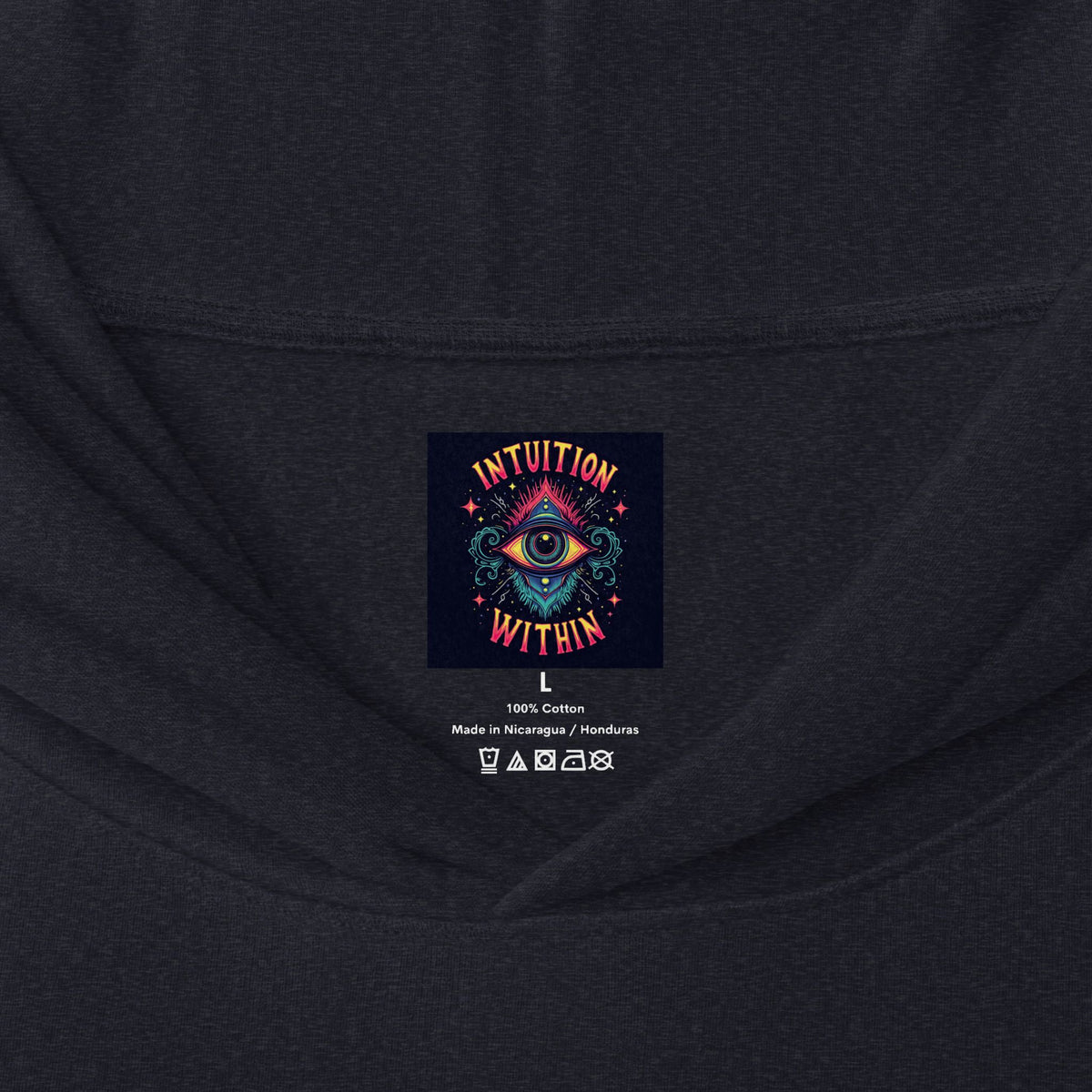 Tree Moon Hooded Long Sleeve Tee | Intuition Within Signature Series