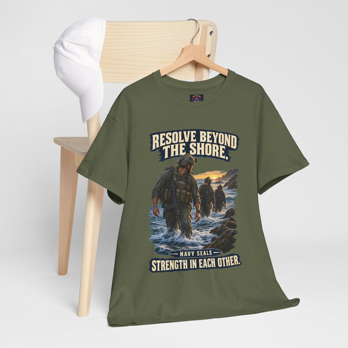 Resolve Beyond the Shore T-Shirt | Navy SEALs Tribute