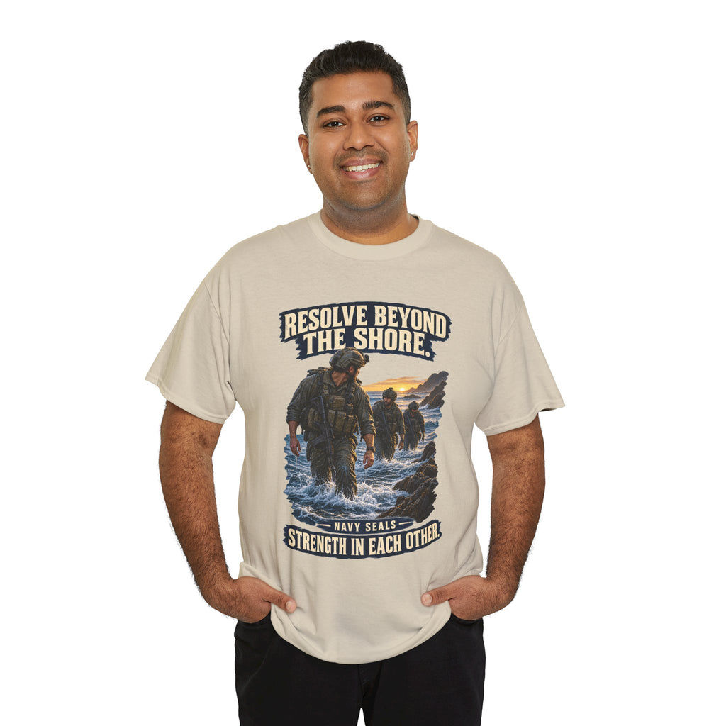 Resolve Beyond the Shore T-Shirt | Navy SEALs Tribute
