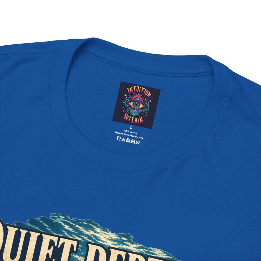 Quiet Depths, Unshakable Resolve T-Shirt | Military Diver Tribute