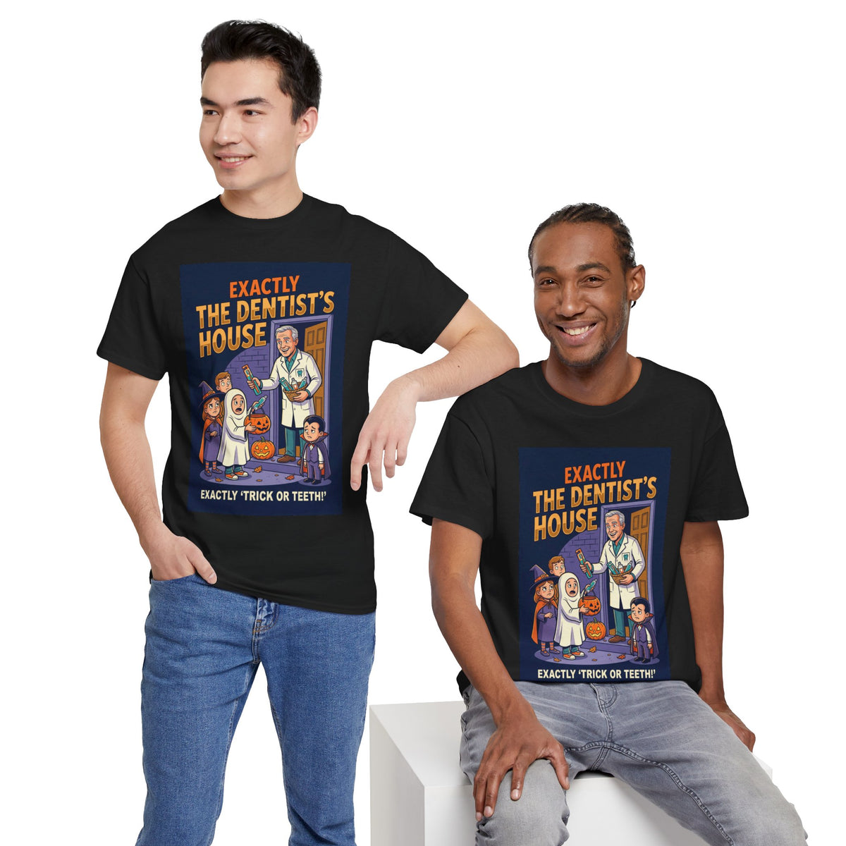 Trick or Teeth! Dentist Halloween T-Shirt | Dental Humor