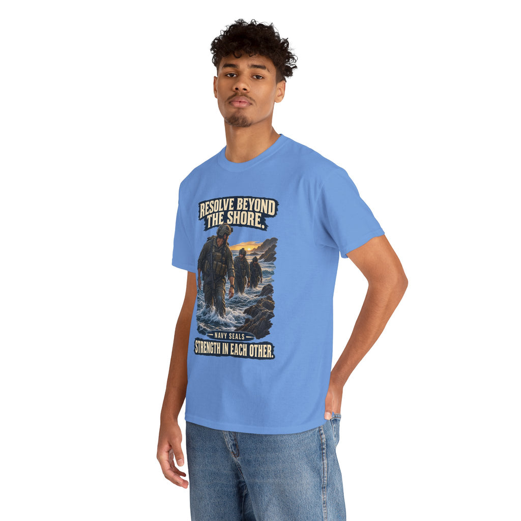 Resolve Beyond the Shore T-Shirt | Navy SEALs Tribute